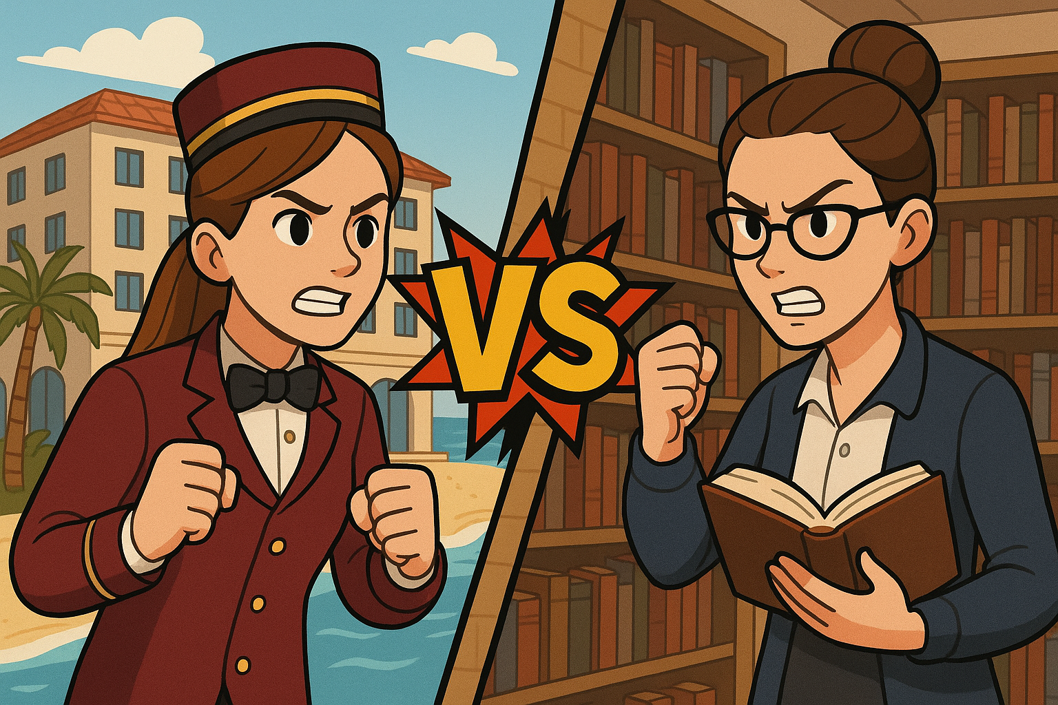 The Concierge and the Librarian